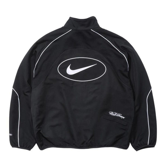 Supreme x Nike Track Jacket 'Black' — XXS — Side View
