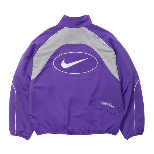 Supreme x Nike Track Jacket 'Varsity Purple' — XXS — Side View