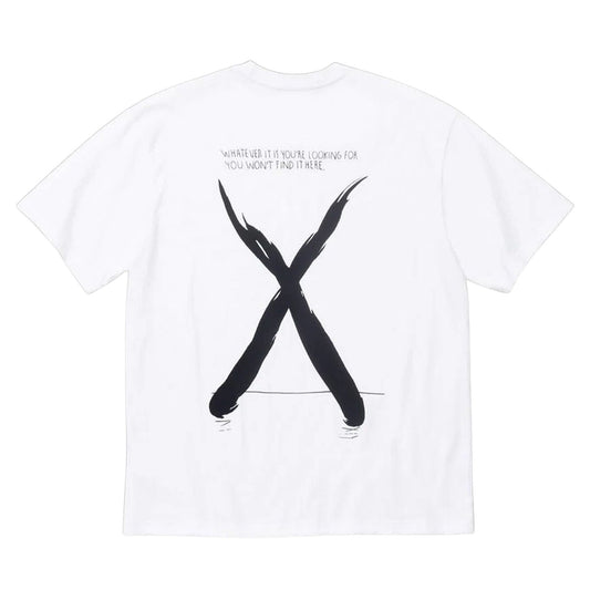 Supreme x The North Face Tee 'White' — XXS — Side View