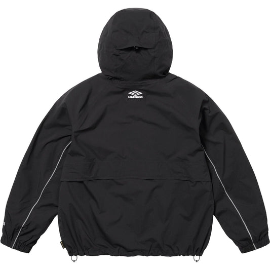 Supreme x Umbro Gore-Tex Hooded Jacket 'Black' — XXS — Side View
