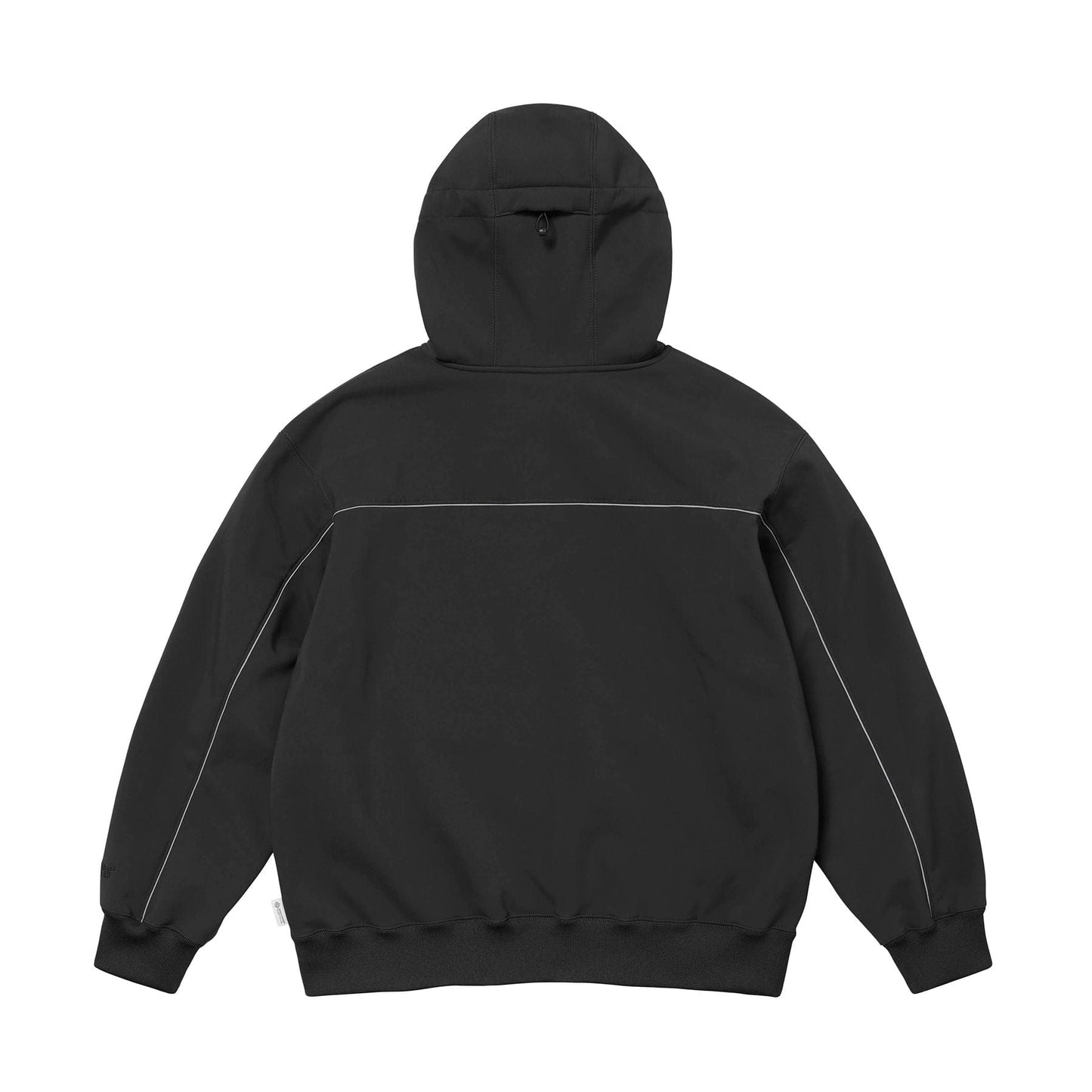 Supreme Windstopper Zip Up Hooded Sweatshirt 'Black' — XXS — Side View