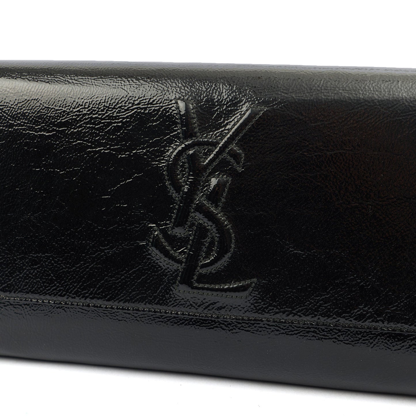 Saint Laurent Clutch Belle De Jour Clutch in Black, Calfskin Leather — Alternate View 12