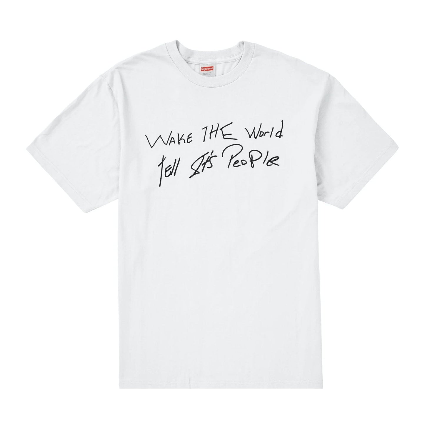 Supreme Buju Banton Tee White — XXS — Side View
