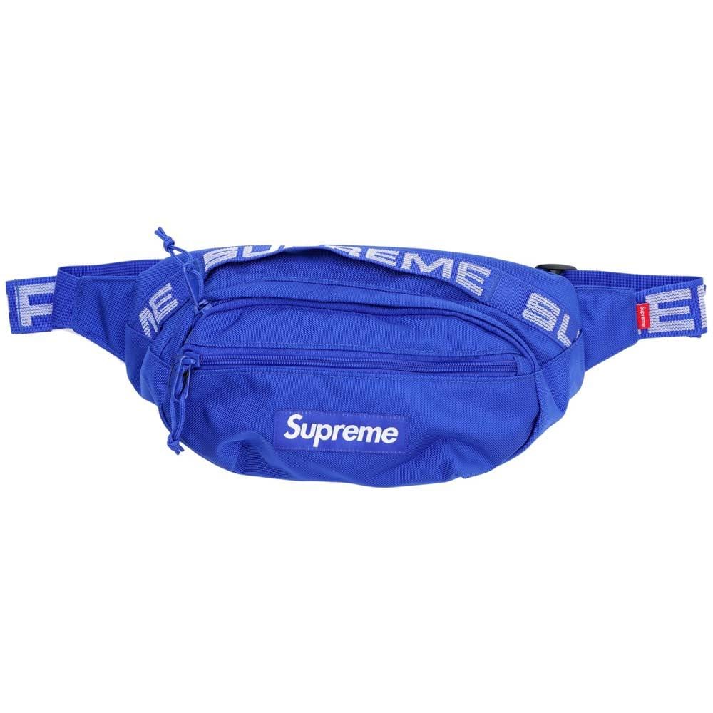 Supreme Waist Bag (SS18) Royal — Front View