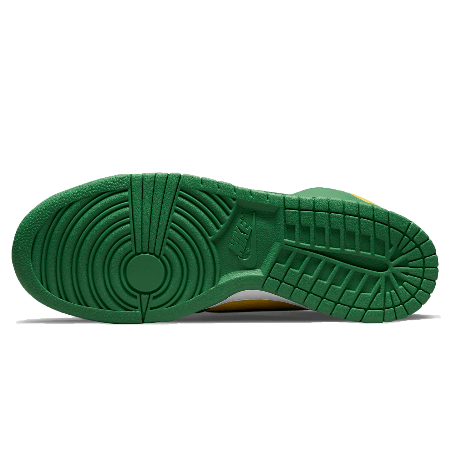 Supreme x Nike Dunk High SB 'By Any Means - Brazil' — UK 3 | EU 35.5 | US 3.5 — Top View