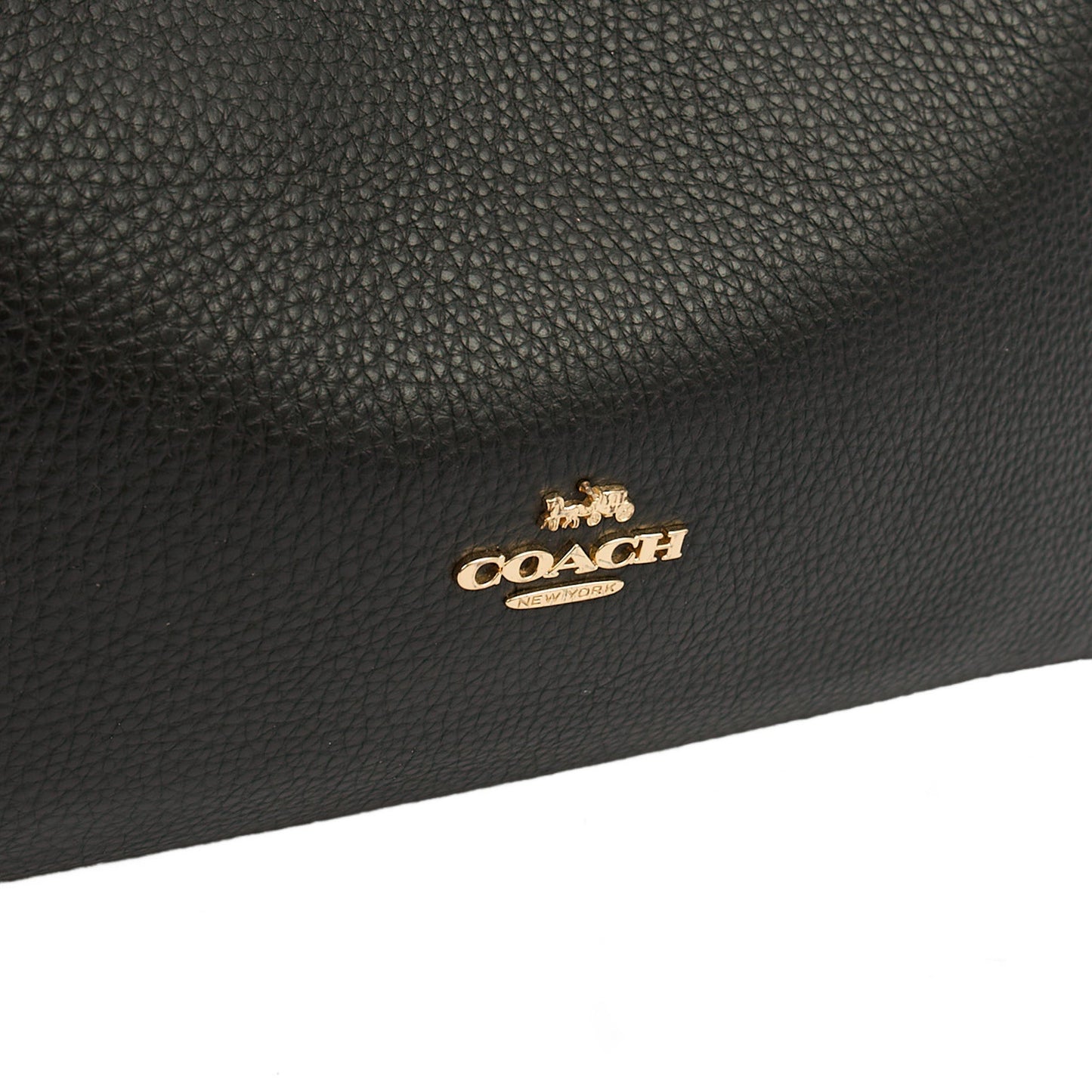 Coach Tote Kristy in Black, Leather — Lifestyle View