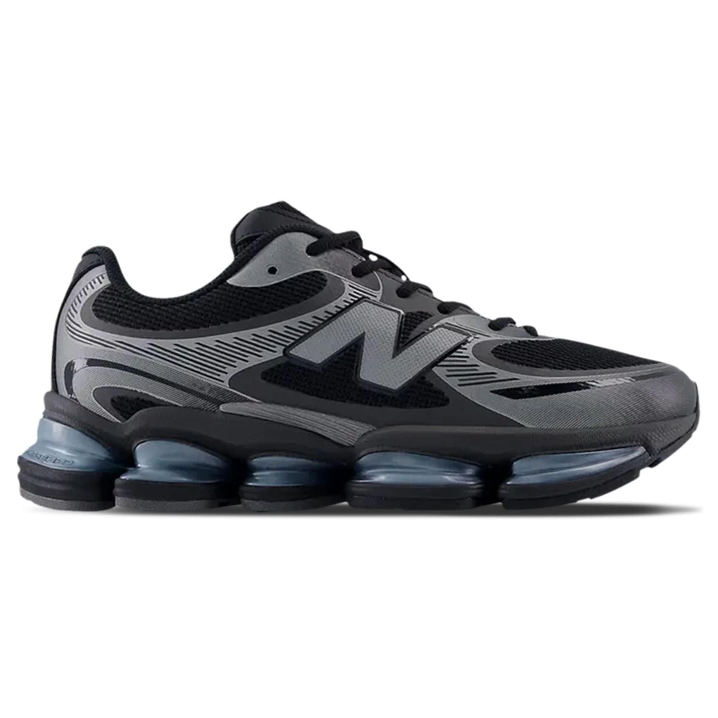 New Balance ABZORB 2000 'Black Grey' — UK 3.5 | EU 36 | US 4 — Side View