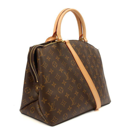 Louis Vuitton Shoulder Bag Grand Palais Tote in Monogram, Canvas — Side View