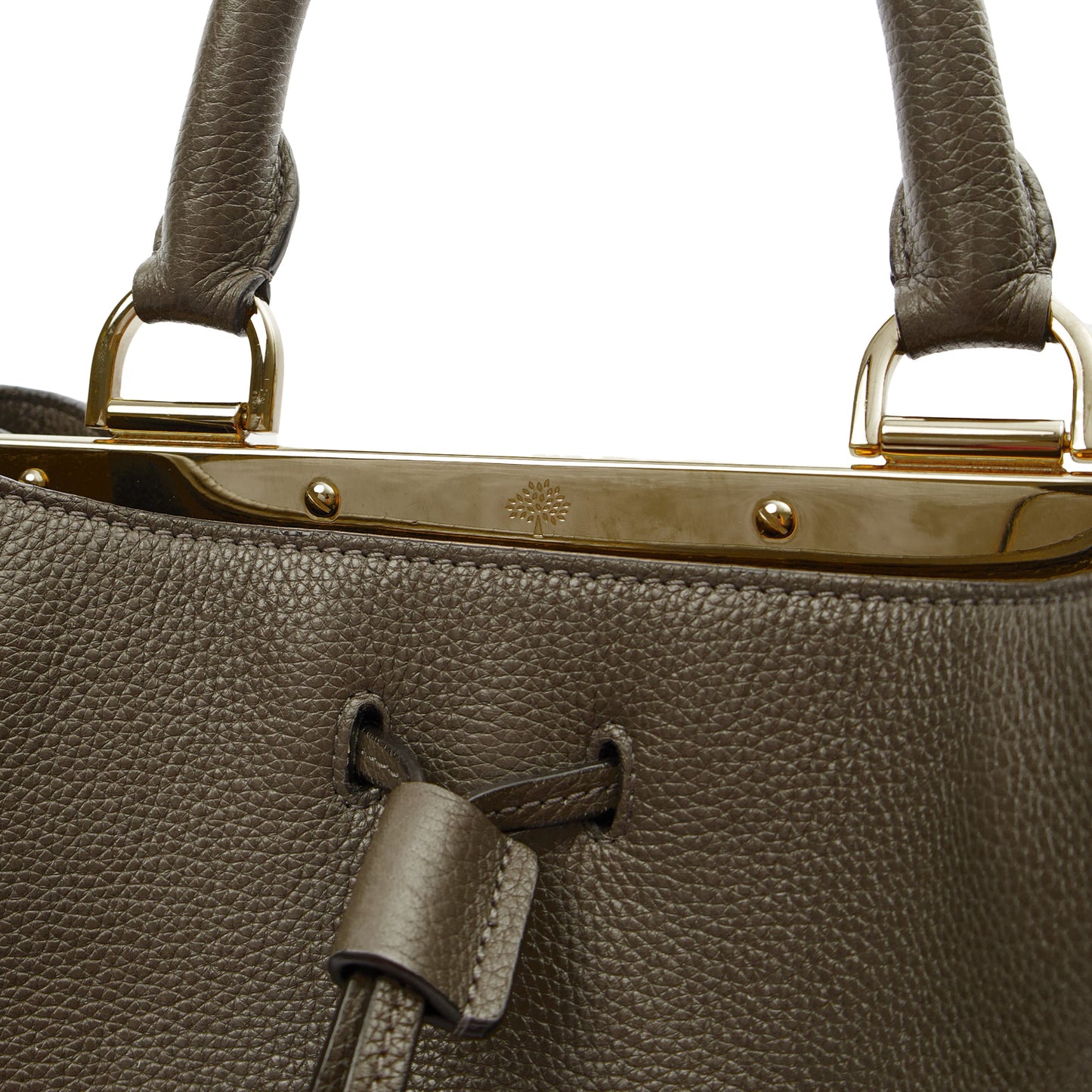Mulberry Tote Kensington in Grey, Calfskin Leather — Alternate View 12