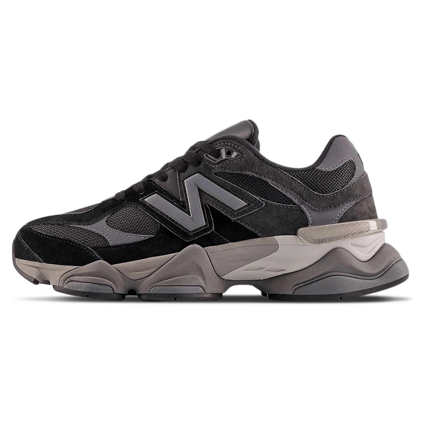 New Balance 9060 'Black Castlerock' — UK 3.5 | EU 36 | US 4 — Front View