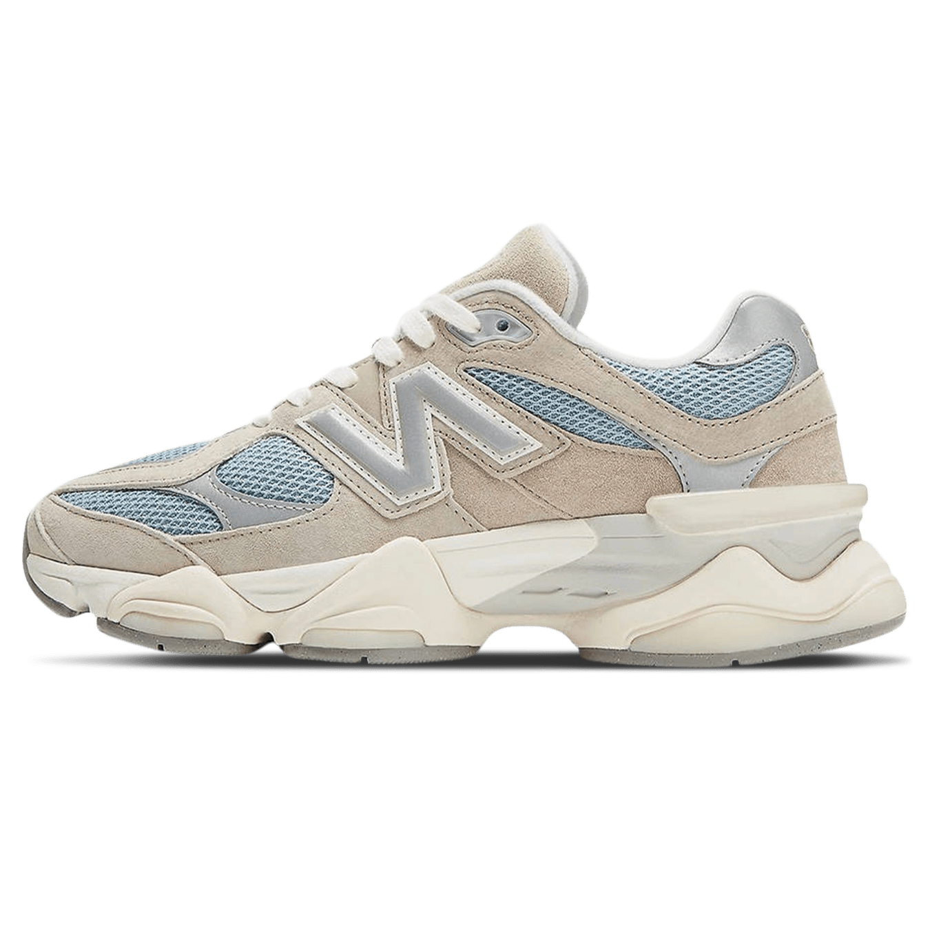 New Balance 9060 'Cherry Blossom Pack - Mushroom' — UK 3.5 | EU 36 | US 4 — Front View