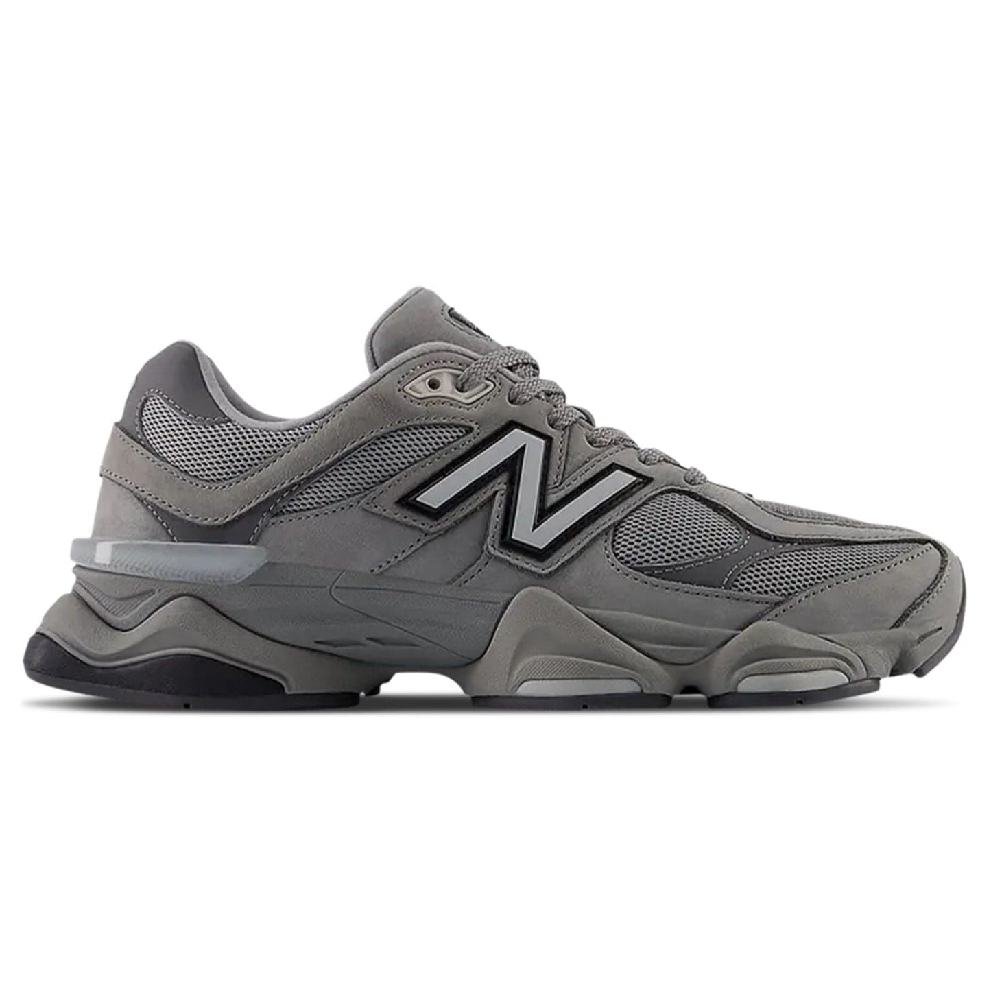 New Balance 9060 'Shadow Grey' — UK 3.5 | EU 36 | US 4 — Side View