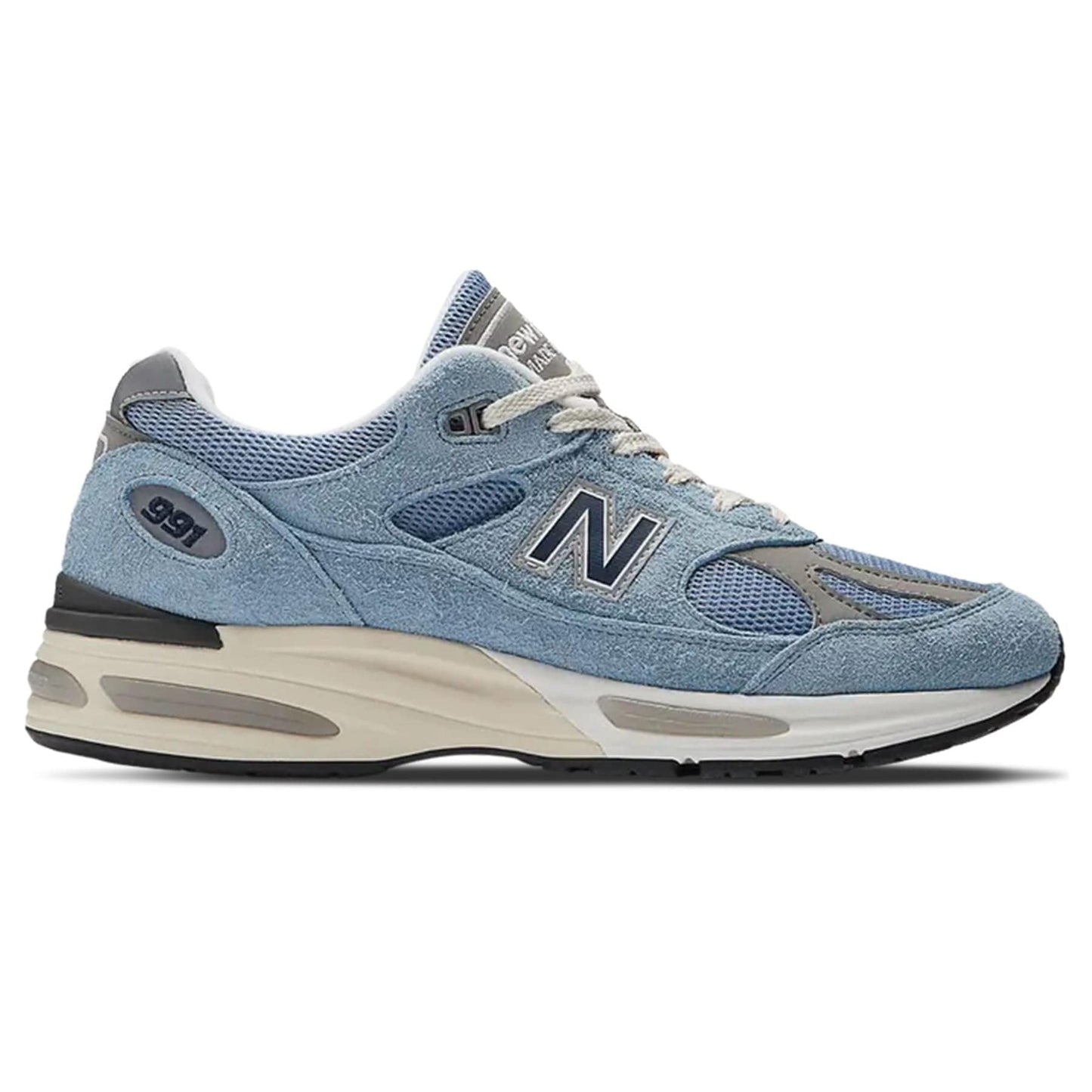 Teddy Santis x New Balance 991v2 Made in England 'Celestial Blue' — UK 3.5 | EU 36 | US 4 — Side View