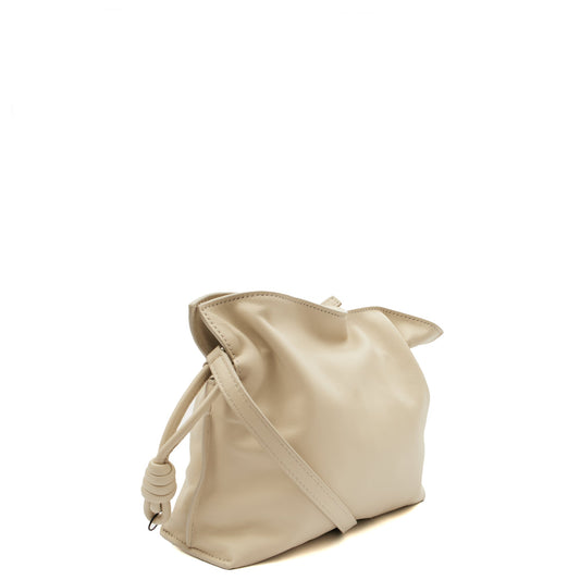 Loewe Cross Body Flamenco in Neutral, Leather — Side View