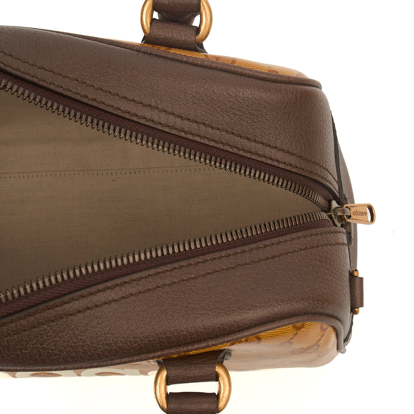 Gucci Tote Bowler Bag in Brown, Leather — Alternate View 17