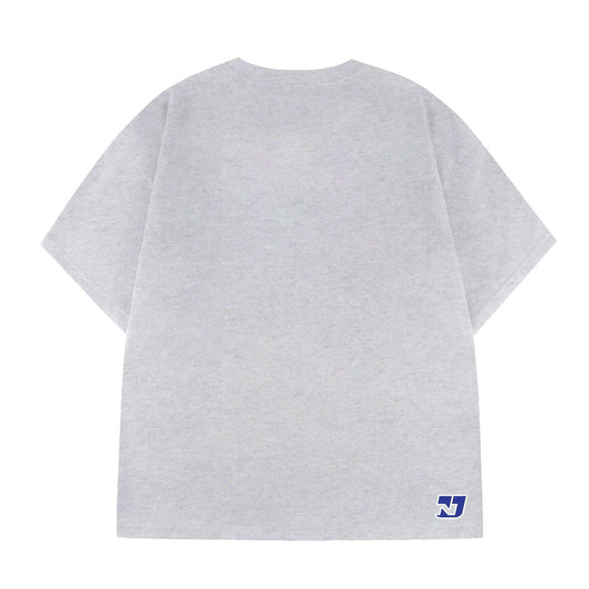Unknown College Tee 'Grey' — XXS — Side View