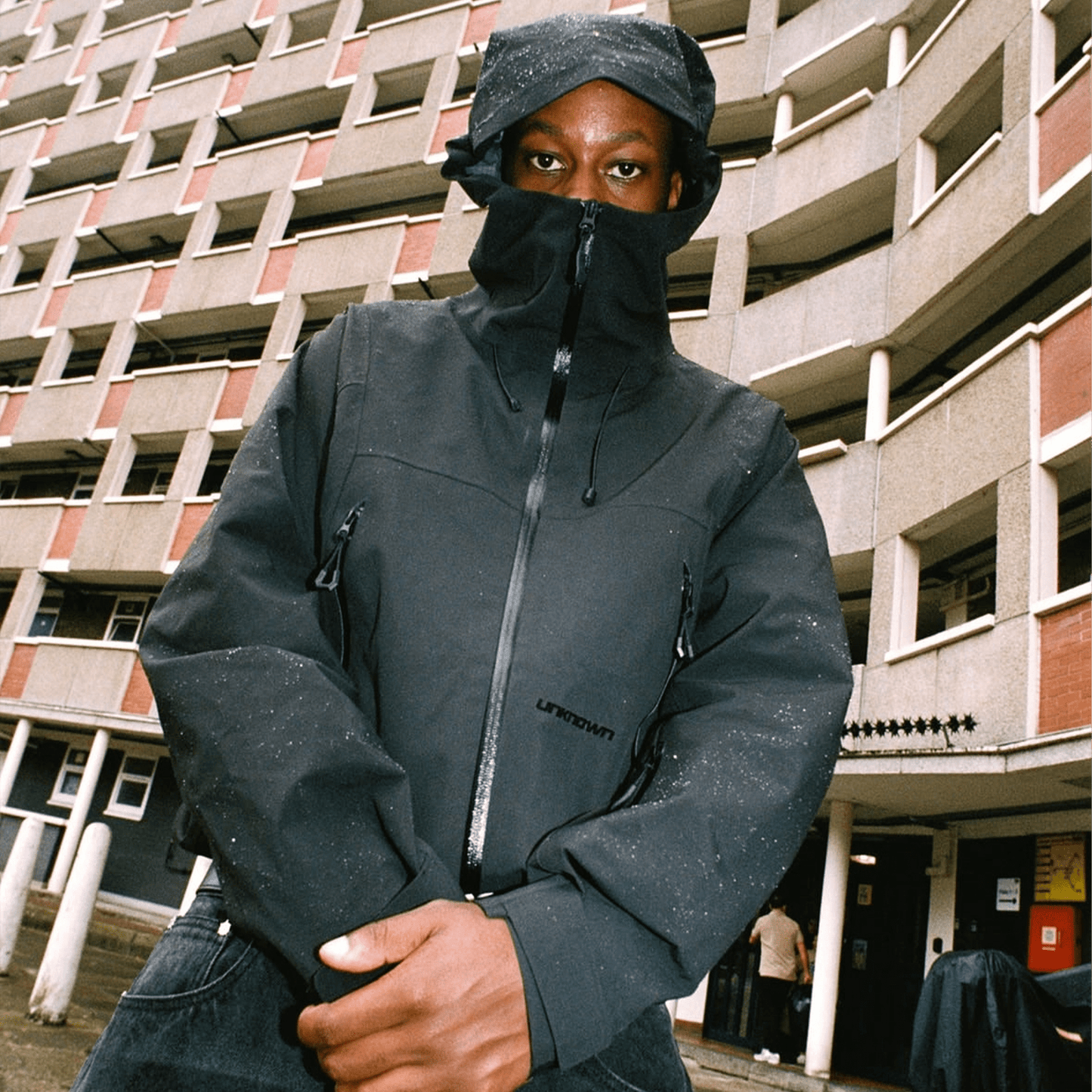 Unknown Pro Jacket 'Black' — XXS — Top View