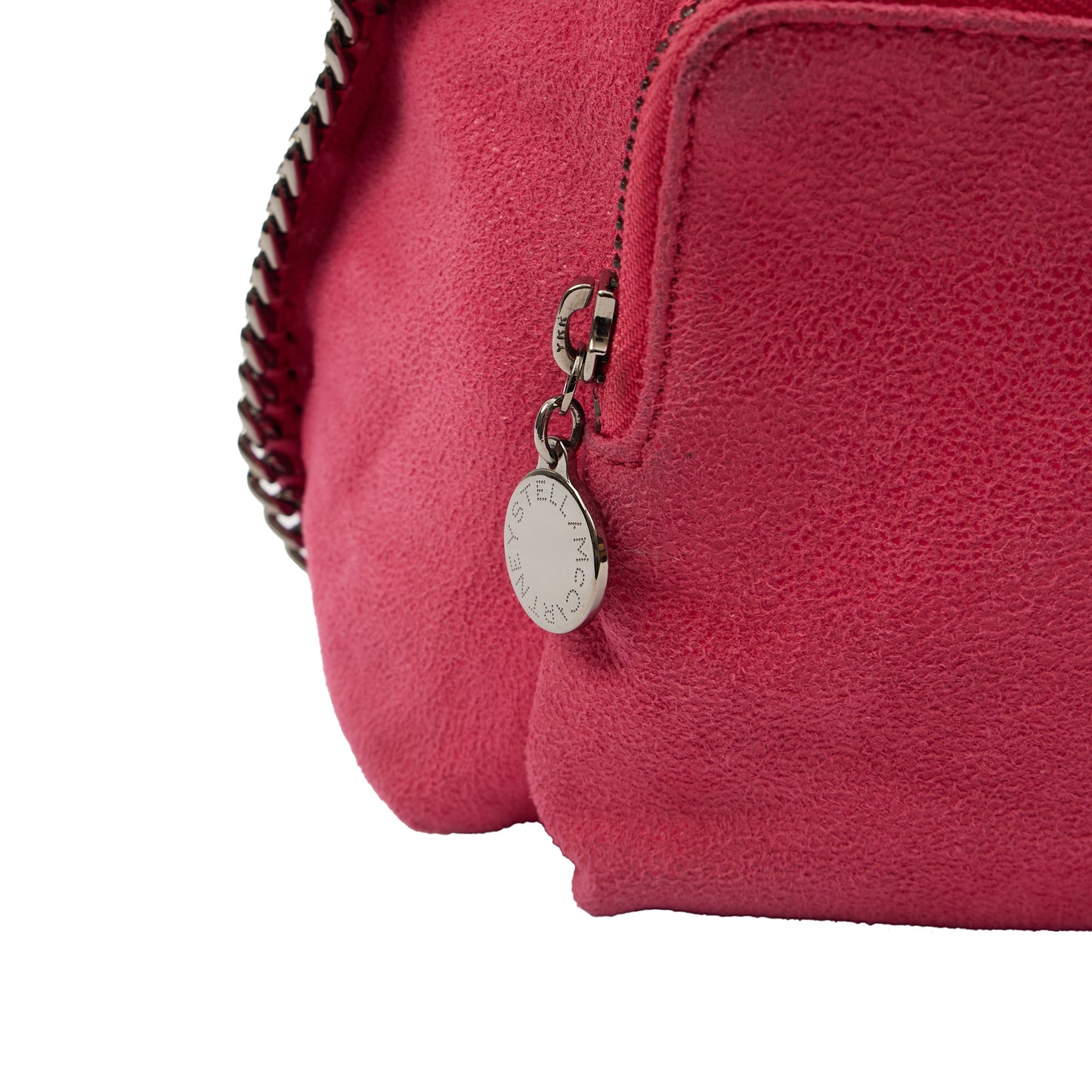 Stella McCartney Backpack Falabella Go Backpack in Pink, Vegan Leather — Alternate View 18