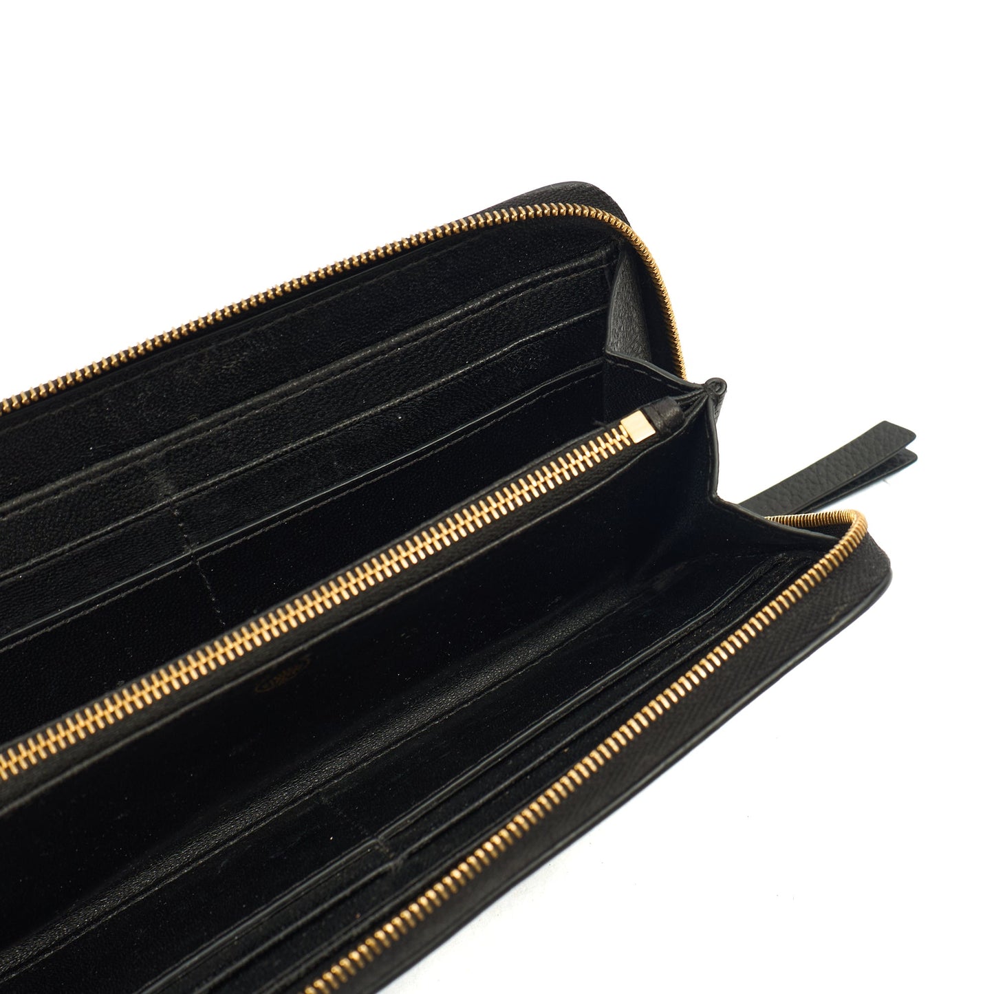 Mulberry Wallet Zip Around Wallet - Medium in Black, Calfskin Leather — Alternate View 12
