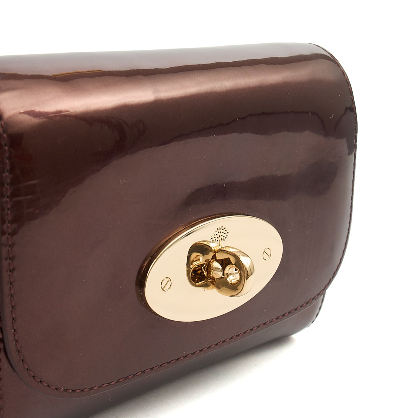 Mulberry Cross Body Lily - Mini in Purple, Patent Leather — Alternate View 18