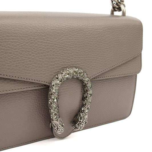 Gucci Cross Body Dionysus - Small in Grey, Leather — Side View