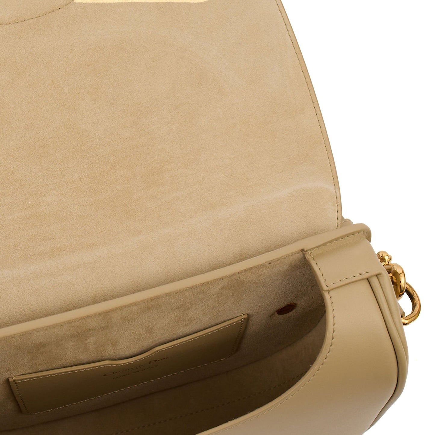 Christian Dior Cross Body Bobby- Medium in Cream, Leather — Lifestyle View