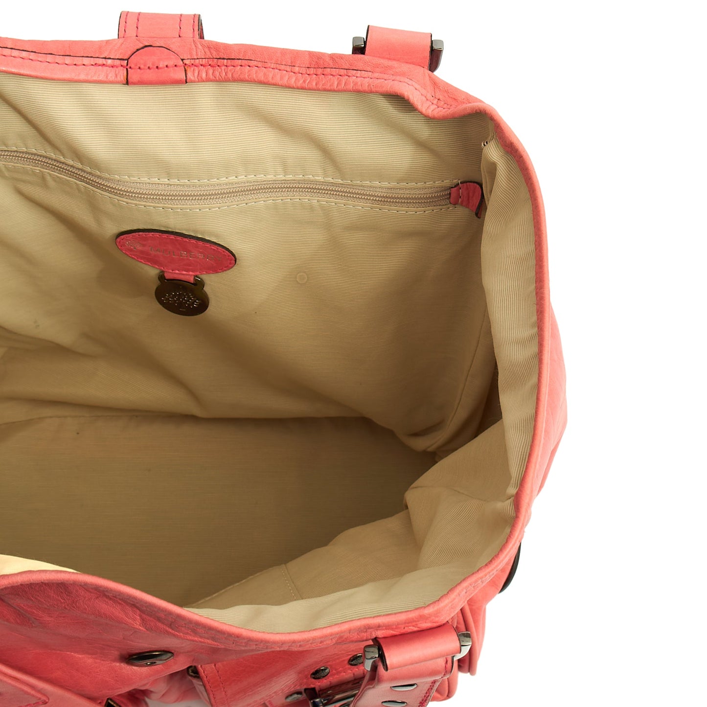 Mulberry Tote Vintage Tote in Pink, Leather — Alternate View 16