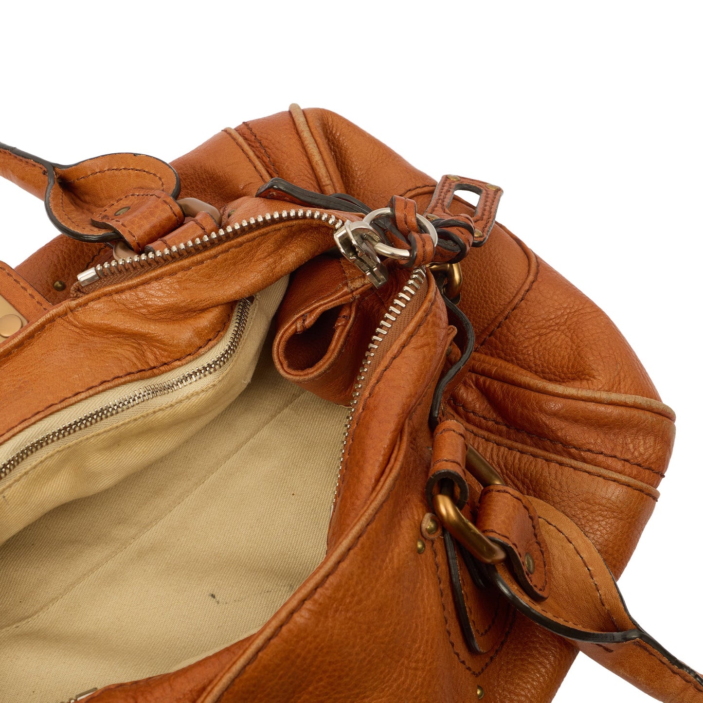 Chloe Shoulder Bag Paddington in Brown, Leather — Alternate View 8