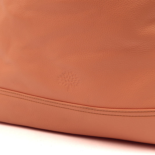 Mulberry Shoulder Bag Effie Satchel in Pink, Leather — Side View