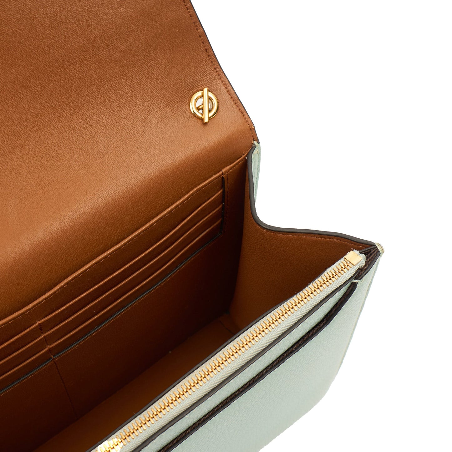 Mulberry Cross Body Darley Shoulder Bag in Mint, Calfskin Leather — Alternate View 18