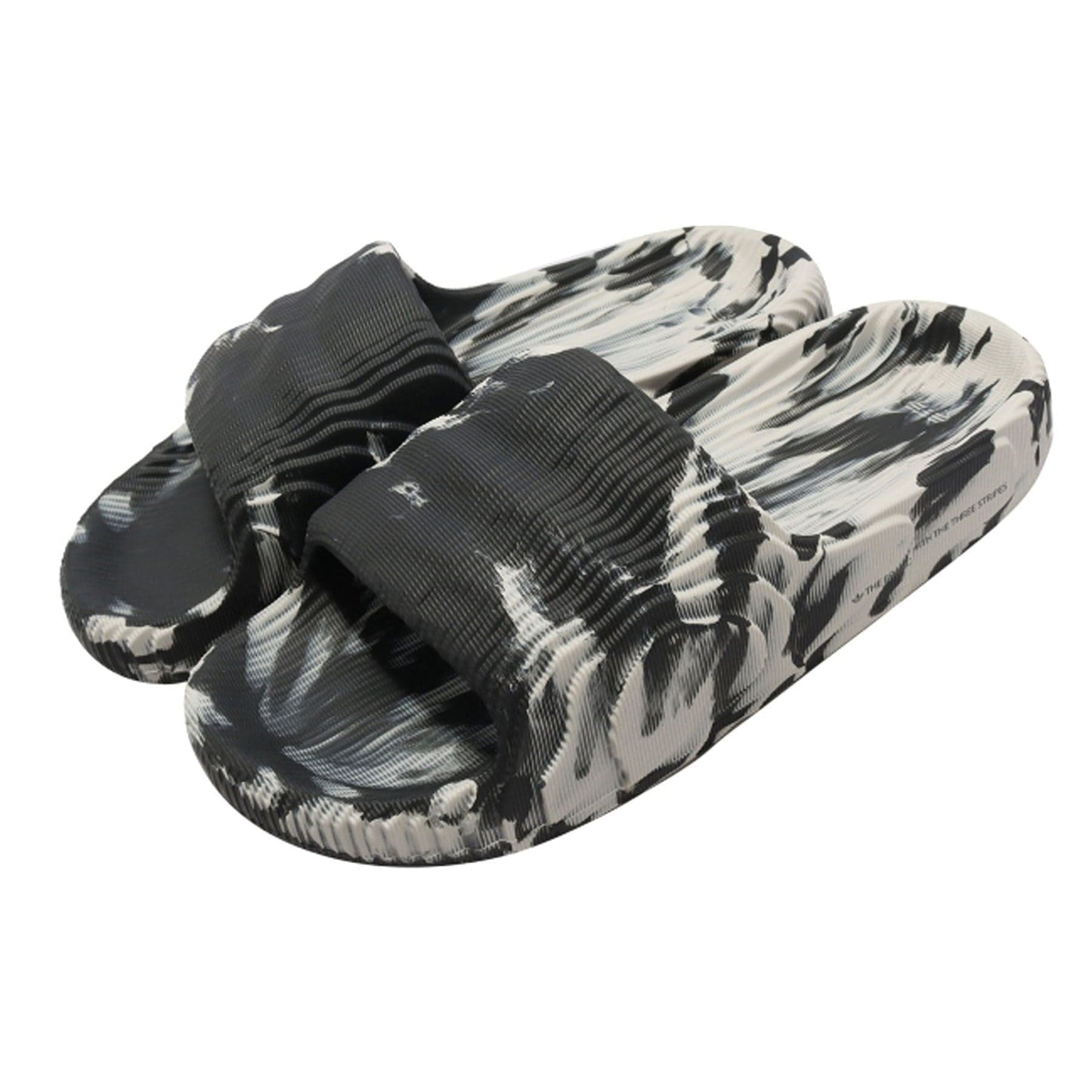 adidas Adilette 22 Slides 'Carbon Aluminium' — UK 3.5 | EU 36 | US 4 — Back View