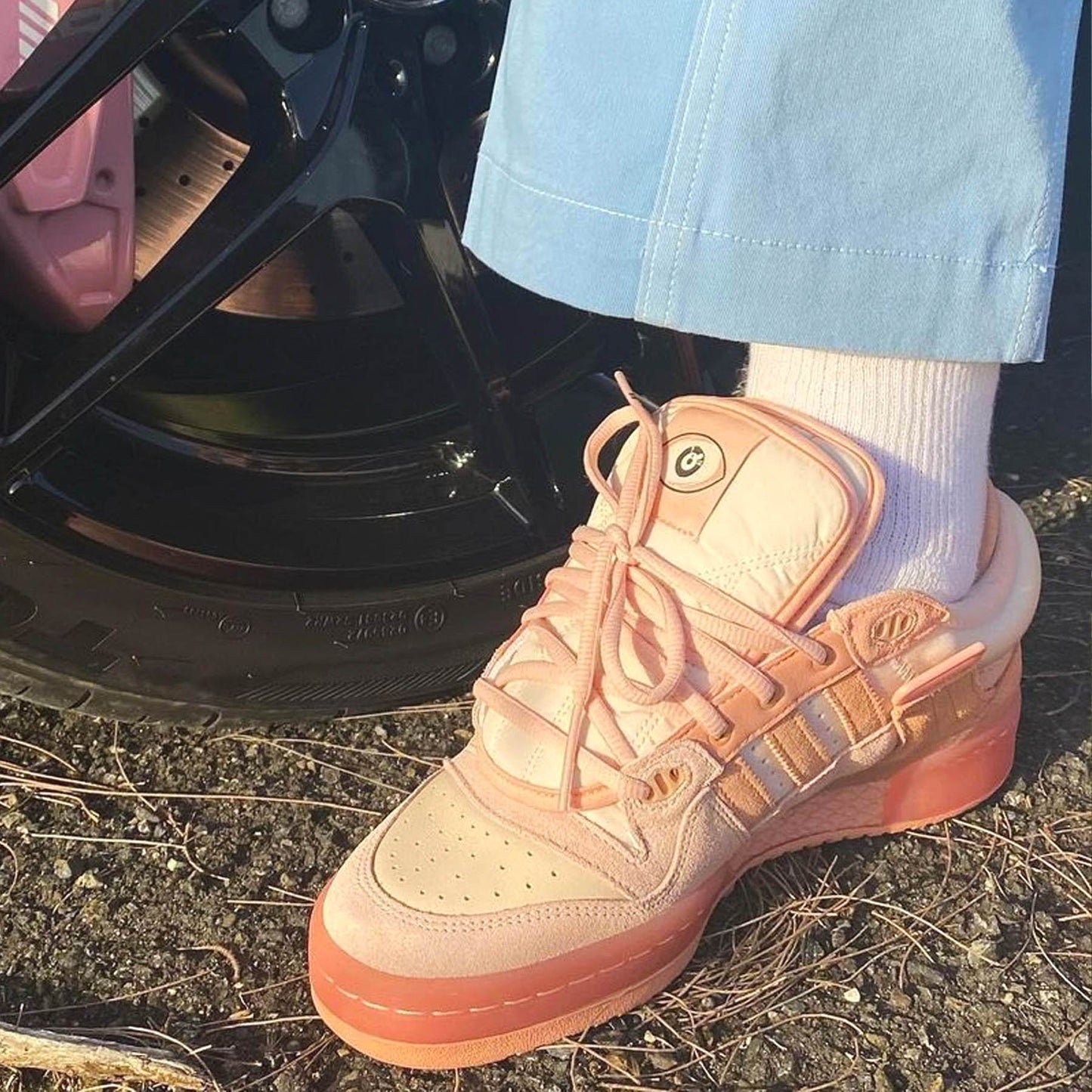 Bad Bunny x adidas Forum Buckle Low ‘Easter Egg’ — UK 3.5 | EU 36 | US 4 — Alternate View 8