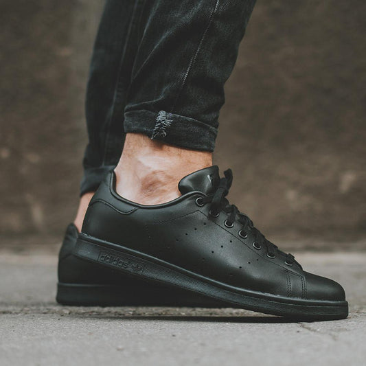 adidas Originals Stan Smith "Black" — UK 3.5 | EU 36 | US 4 — Side View