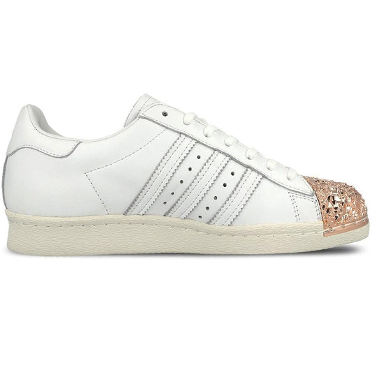 adidas Originals Superstar 80s 3D Metal Toe W (white - bronze) — UK 3.5 | EU 36 | US 4 — Side View