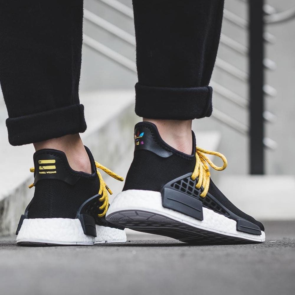Pharrell Williams x adidas Originals NMD Human Race Black — UK 3.5 | EU 36 | US 4 — Alternate View 9