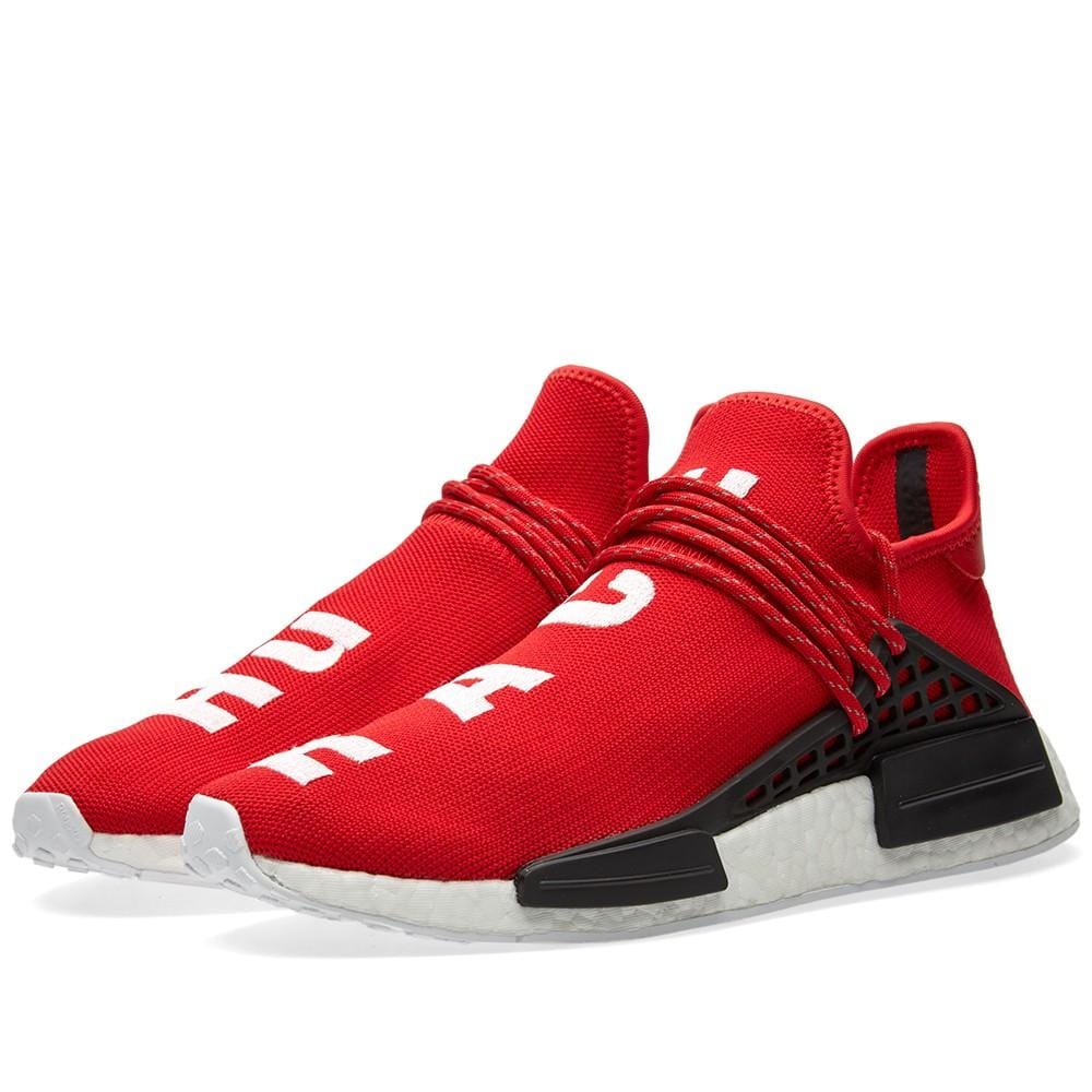 Pharrell Williams x adidas NMD HU Scarlet — UK 3.5 | EU 36 | US 4 — Alternate View 9