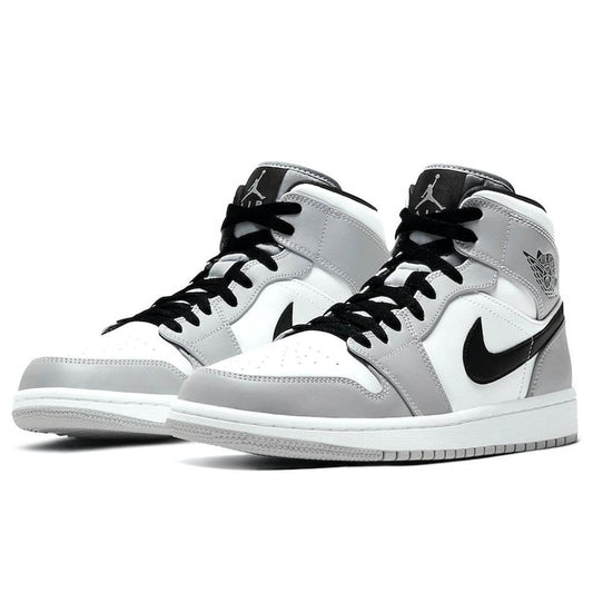 Air Jordan 1 Mid 'Smoke Grey' — UK 3 | EU 35.5 | US 3.5 — Side View