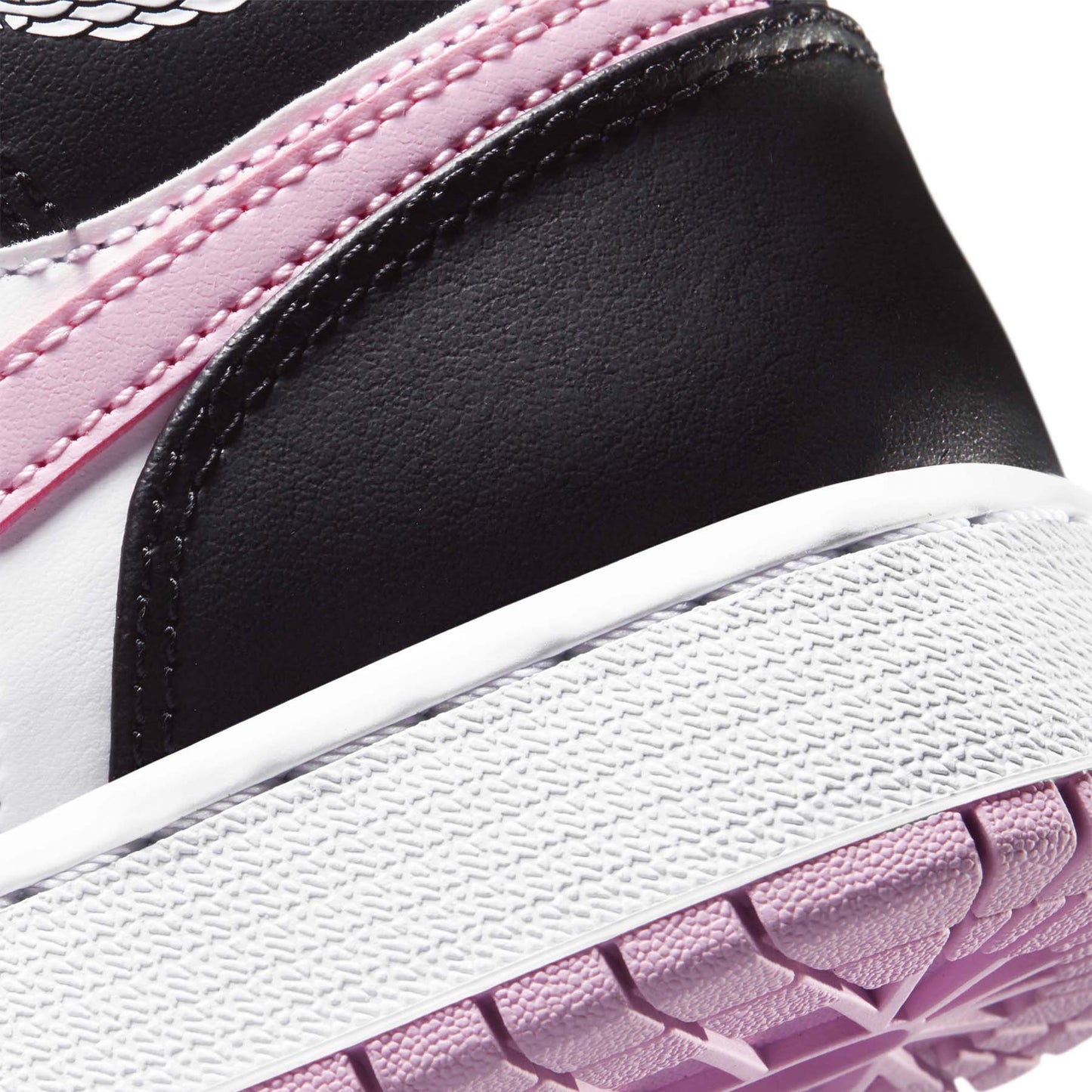 Air Jordan 1 Mid GS 'White Light Arctic Pink' — UK 13.5 | EU 32 | US 1Y — Alternate View 7