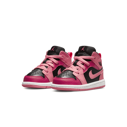 Air Jordan 1 Mid TD 'Coral Chalk' — UK 0C | EU 15 | US 0C — Side View