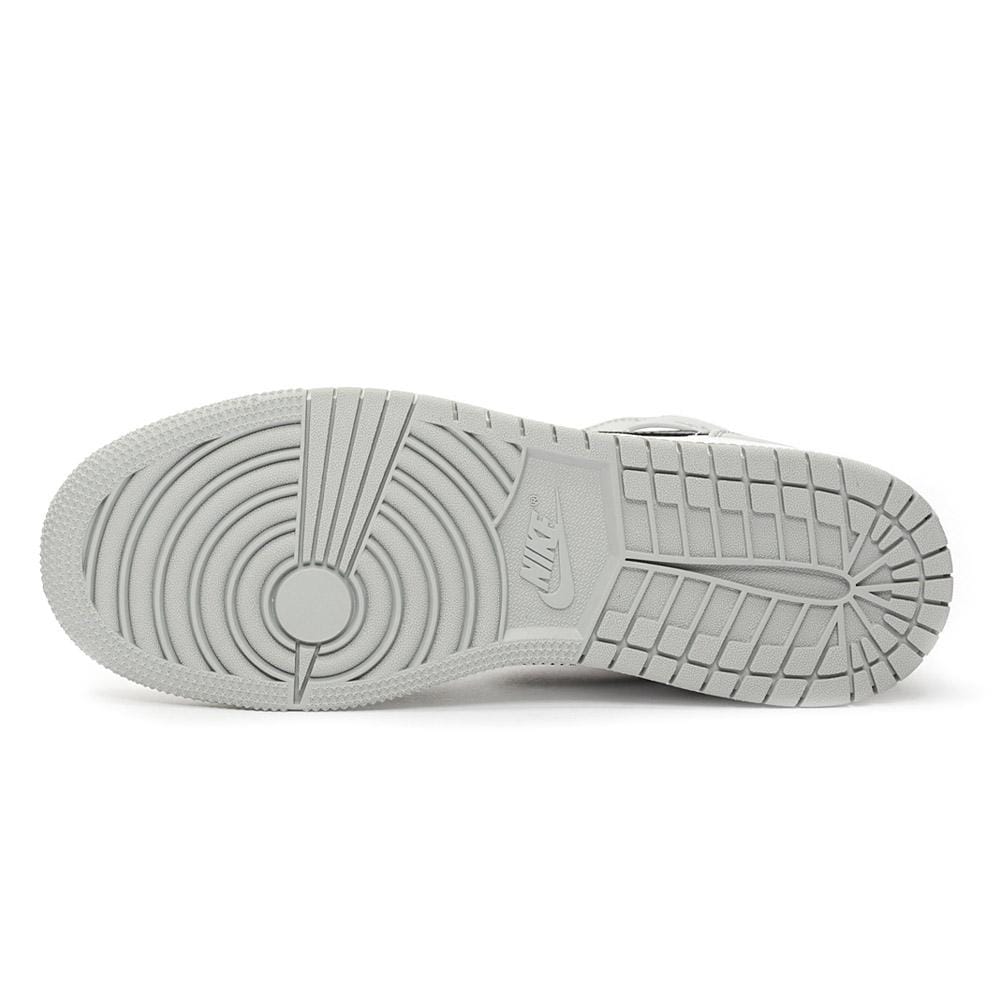 Air Jordan 1 Mid GS "Light Smoke Grey" — 2 UK | 34 EU — Lifestyle View