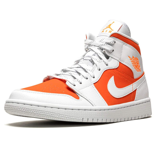 Air Jordan 1 Mid Wmns SE 'Bright Citrus' — UK 2.5 | EU 35.5 | US 5 — Side View
