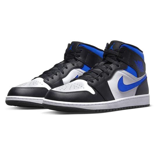 Air Jordan 1 Mid 'Racer Blue' — UK 3 | EU 35.5 | US 3.5 — Side View