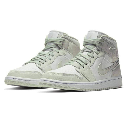 Air Jordan 1 Mid Spruce Aura (W) — UK 2.5 | EU 35.5 | US 5 — Side View