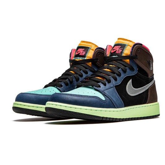 Air Jordan 1 Retro High GS 'Tokyo Bio Hack' — UK 13.5 | EU 32 | US 1Y — Side View