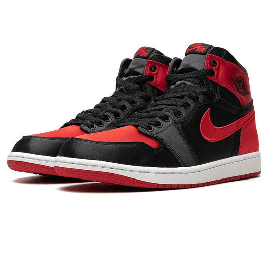 Air Jordan 1 Retro High OG Wmns 'Satin Bred' 2023 — UK 2.5 | EU 35.5 | US 5 — Side View