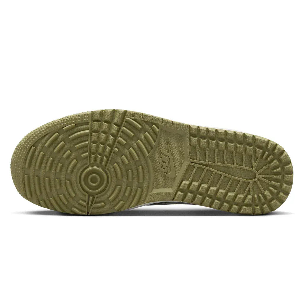 Jordan 1 Retro Low Golf Travis Scott Neutral Olive — 3 UK — Detail View