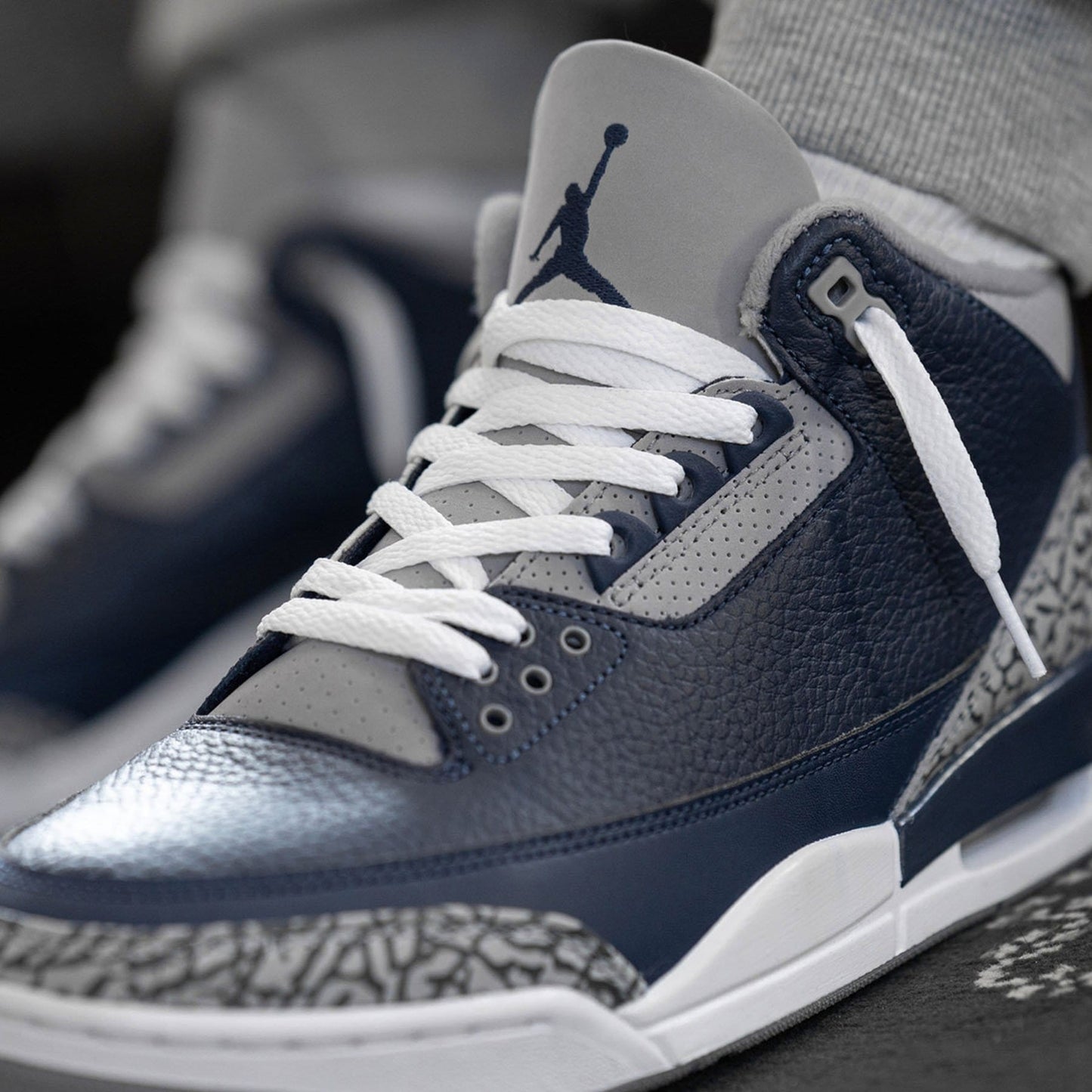 Air Jordan 3 Retro 'Georgetown' — UK 3 | EU 35.5 | US 3.5 — Alternate View 7