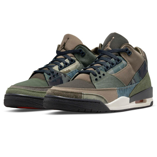 Air Jordan 3 Retro 'Patchwork' — UK 3 | EU 35.5 | US 3.5 — Side View