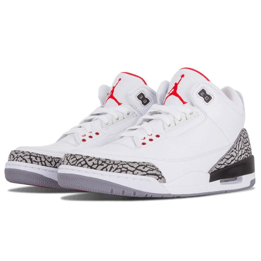 Air Jordan 3 Retro "White Cement" — UK 3 | EU 35.5 | US 3.5 — Side View