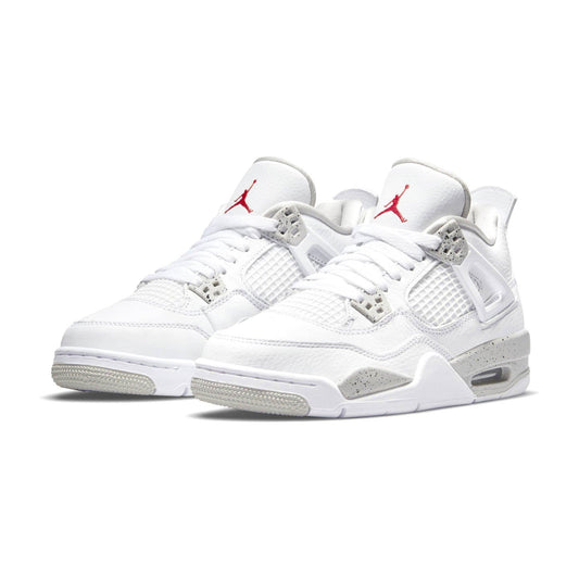 Air Jordan 4 Retro GS 'White Oreo' — UK 13.5 | EU 32 | US 1Y — Side View